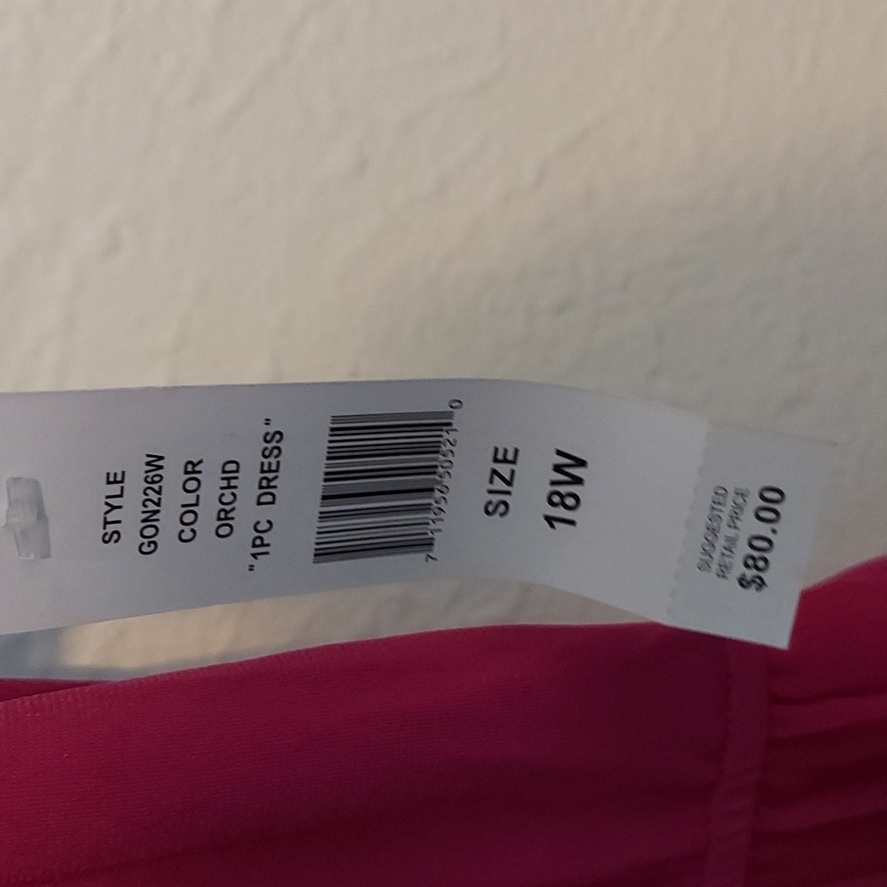 New Glamor Fuchsia Sleeveless Pleated Hem Dress - Picture 6 of 11